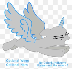 Colorblindbrony 57 12 Flying Alicorn Base - Mlp Alicorn Flying Base - Free  Transparent PNG Clipart Images Download