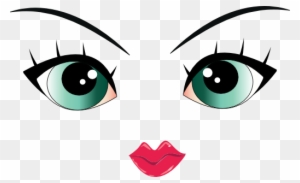 Girl Eyes Clipart Clipartxtras - Cartoon Girl Eyes Png