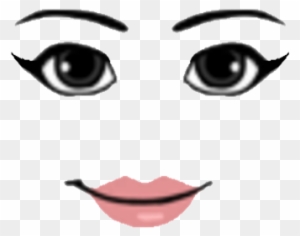 Woman Face W Cat S Eye Eyeliner Roblox Girl Face Free