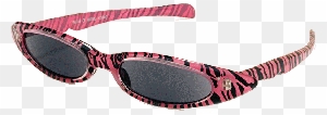 Pink Crazy Cat's Eye A J Morgan Sun Reading Glasses - Sunglasses