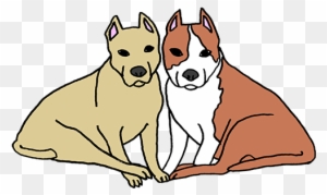 Two Lost Dogs By Amari Lindsey, Usa - Cartoon Picture Of 2 Dog