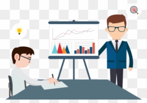 Business Coaching Scene - Vector Hd Wallpaper Meeting Business