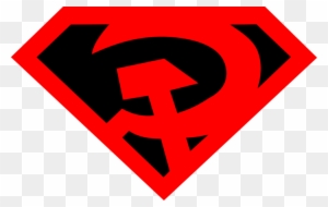 Immediate Download Vector Template Vector Superman - Red Son Superman Symbol
