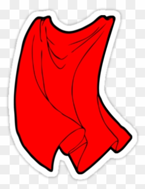 Superman Superhero Cape Clip Art - Super Hero Cape Clipart - Free