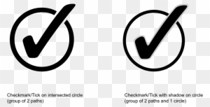 Check Mark Checkmark Svg Downloads Support Download - Check Mark In Circle Symbol