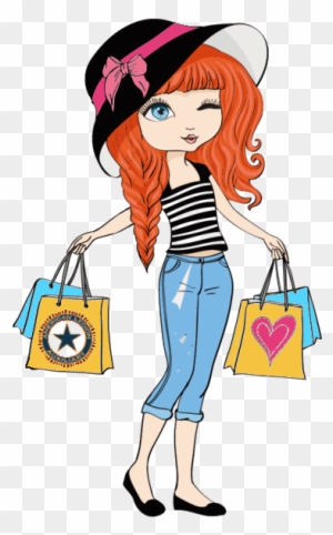 Cute Fashion Girl Vector