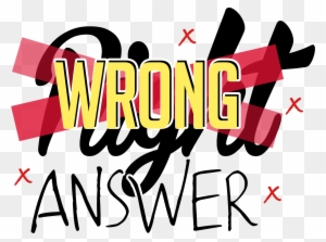 Incorrect Answer Clip Art - Wrong Answer Animation Gif - Free Transparent  PNG Clipart Images Download