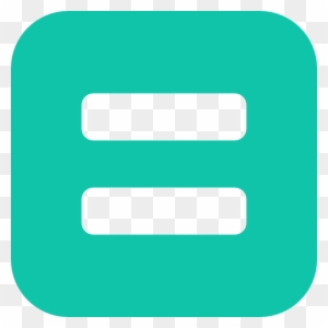 Flat, Theme, Action, Equals, Icon, Equal - 2 Wavy Lines Symbol - Free