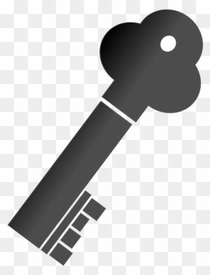 Skeleton Key Clipart Outline - Black And White Clipart Open House Keys