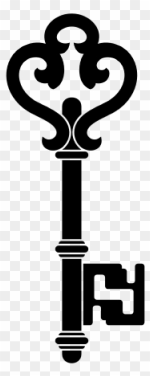 Antique Key Icon  Tribal Key Tattoo Designs  Free Transparent PNG Clipart  Images Download