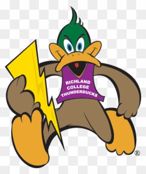 College Duck Mascot - Richland Community College Mascot