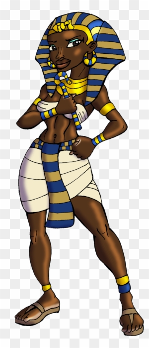 An Attempt To Render Hatshepsut, Probably My Favorite - Egyptian Cartoon Png