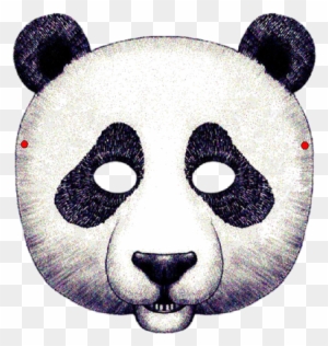 Scrap - Printable Panda Bear Mask
