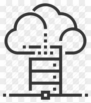 Database Clipart Internet Server - Cloud Computing