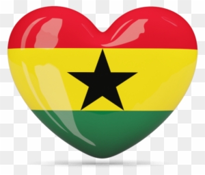 Illustration Of Flag Of Ghana - Ghana Flag