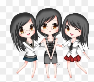 Source - - Three Best Friends Cartoon - Free Transparent PNG Clipart Images  Download