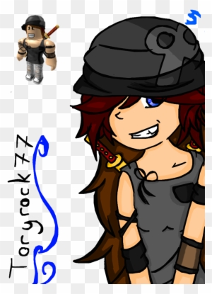 Roblox Get Your Roblox Character Drawn Free Transparent Png Clipart Images Download - how to draw a roblox character girl