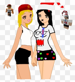 Cute Roblox Girl Characters Outfits 208950 Roblox Avatars Free Transparent Png Clipart Images Download