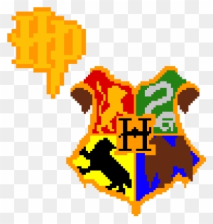 Featured image of post Harry Potter Hogwarts Crest Pixel Art