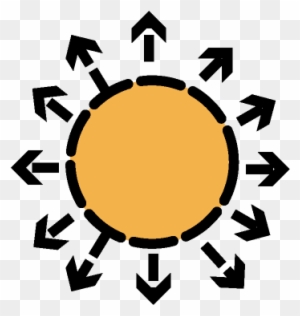 Radiation Studies - Sun Icon Sketch