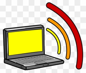 How To Fix A Broken Wireless Network - Laptop Broken Computer Cartoon