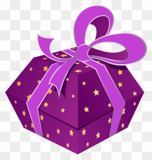 Purple Gift Box, Purple, Gift Box Png Image And Clipart - Purple Present Clipart
