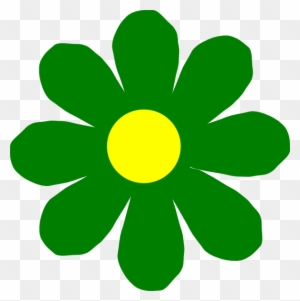 Green Flower Clipart Green Flower Clip Art At Clker Green Flower