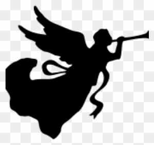 Angel With Trumpet - Angel With Trumpet Silhouette