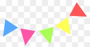 Party Flag Clipart 4 By David - Clip Art Pennant Banner