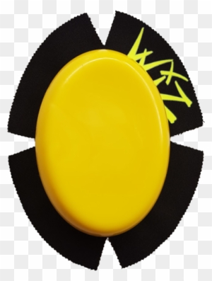 Wiz Yellow Trakpux Chunky Knee Sliders - Wiz Design Knee Sliders Badger (pair)