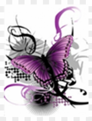 Samsung S3310 Pink Butterfly Mobile Wallpaper - Purple And Black Butterflies