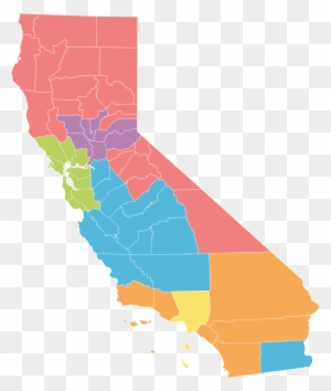 The Lgbt Divide In California - Splitting California Into 3 States Map