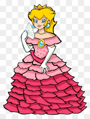 princess peach dress png Princess Peach Clipart - Princess Peach Classic Dress
