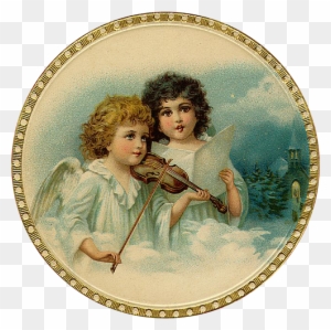 Christmas Angel Graphics - Vintage Christmas Angels