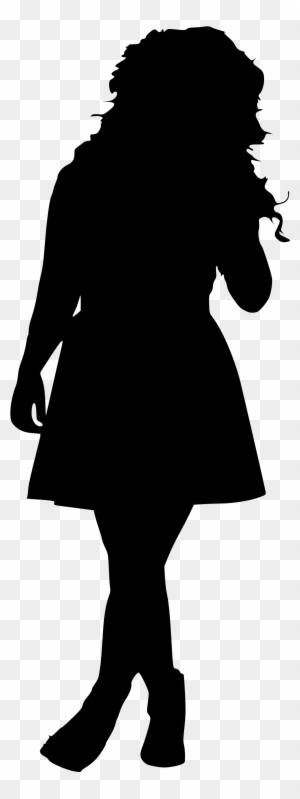 Free Download - Girl Fashion Silhouette