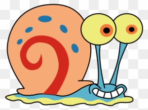 Snail Clipart French - Cartoon Gary The Snail
