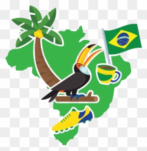 Rio De Janeiro Flag Of Brazil Illustration - Bandeira Do Brasil