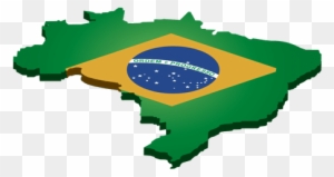 Brazil Landmark Flag Transparent Png - Brasil Bandera