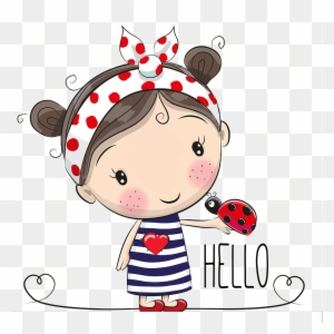Cartoon Drawing Girl Illustration - Cute Cartoon Girl - Free Transparent PNG Clipart Images Download Cartoon Drawing Girl Illustration - Cute Cartoon Girl - Free Transparent PNG Clipart Images Download