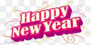Happy New Year 2018 Clipart, Download Free New Year - Happy New Year Png Text