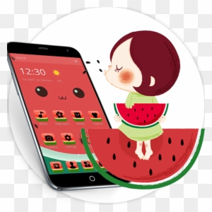 Melon Clipart Tembikai - Watermelon Cartoon