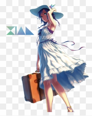 Anime Girl Vacation Summer Render By Xialyz - Anime Girl In Sundress - Free Transparent PNG Clipart Images Download Anime Girl Vacation Summer Render By Xialyz - Anime Girl In Sundress - Free Transparent PNG Clipart Images Download