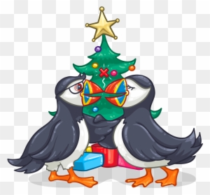 Unique Items - Christmas Puffin