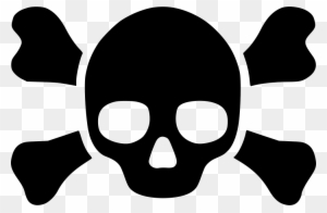 Skull Crossbones Svg Png Icon Free Download - Skull And Crossbones Icon