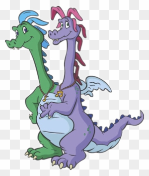 Zak And Wheezie - Dinosaur From Dragon Tales