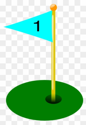 Golf Flag Number 1