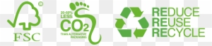 4 R Guide Reduce Reuse Recycle Recover - Eco Friendly Packaging Logo ...