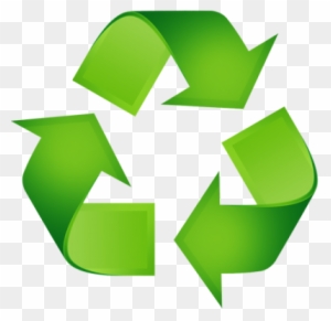 Rsz Green Recycling Symbol - Reduce Reuse Recycle Sign