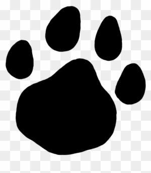 Bear Paw Front, Cat Paw Prints U0026lt30 Mmu0026gt, - Paw Print Logo