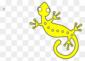 Yellow Gecko Clip Art At Clker - Gecko Clip Art
